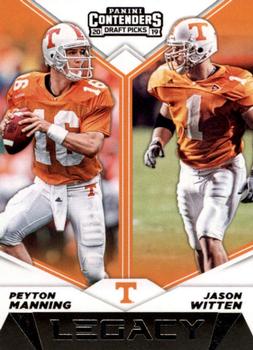 2019 Panini Contenders Draft Picks Collegiate - Legacy #11 Jason Witten / Peyton Manning Front