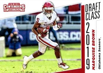 2019 Panini Contenders Draft Picks Collegiate - Draft Class #2 Marquise Brown Front