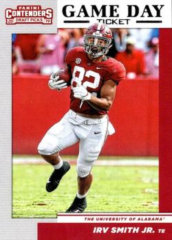 2019 Panini Contenders Draft Picks Collegiate - Game Day Ticket #25 Irv Smith Jr. Front