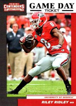 2019 Panini Contenders Draft Picks Collegiate - Game Day Ticket #38 Riley Ridley Front