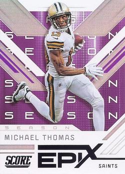 2019 Score - Epix Season Purple #ES-5 Michael Thomas Front