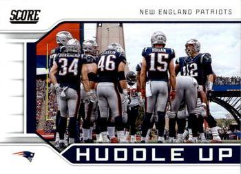 2019 Score - Huddle Up #HU-3 New England Patriots Front
