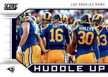 2019 Score - Huddle Up #HU-6 Los Angeles Rams Front