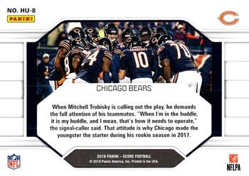 2019 Score - Huddle Up #HU-8 Chicago Bears Back