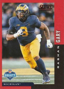 2019 Score - NFL Draft 2019 Red #DFT-25 Rashan Gary Front