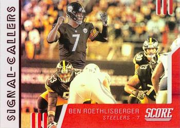 2019 Score - Signal-Callers Red #SC-25 Ben Roethlisberger Front