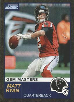2019 Score - Gem Masters #243 Matt Ryan Front