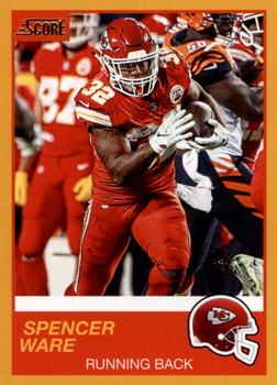 2019 Score - Gold #6 Spencer Ware Front