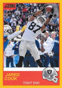 2019 Score - Gold #34 Jared Cook Front
