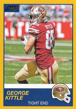 2019 Score - Gold #307 George Kittle Front