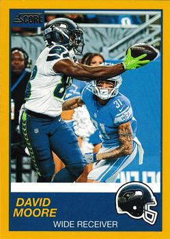 2019 Score - Gold #322 David Moore Front