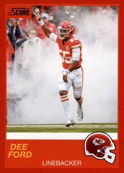 2019 Score - Red #7 Dee Ford Front