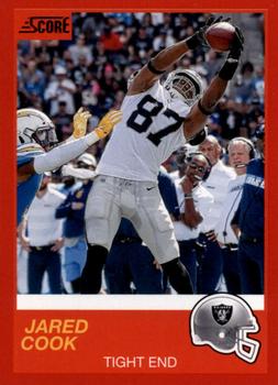 2019 Score - Red #34 Jared Cook Front