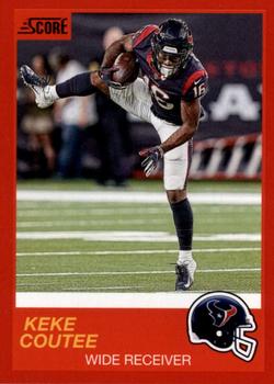 2019 Score - Red #45 Keke Coutee Front