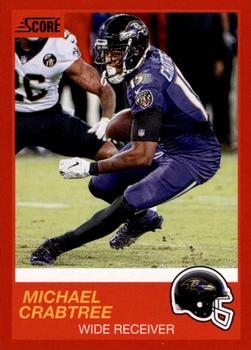 2019 Score - Red #85 Michael Crabtree Front