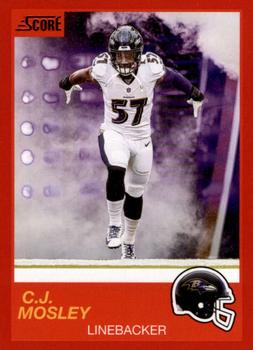 2019 Score - Red #87 C.J. Mosley Front