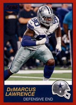 2019 Score - Red #165 DeMarcus Lawrence Front