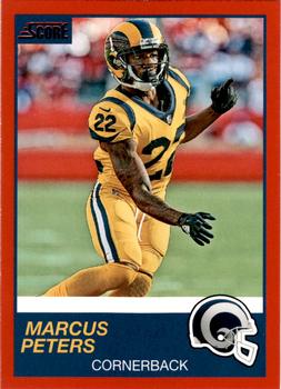 2019 Score - Red #294 Marcus Peters Front