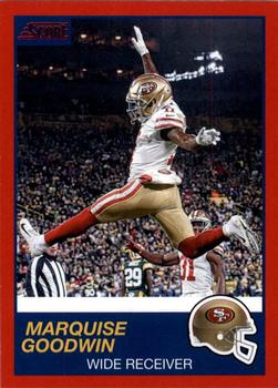 2019 Score - Red #309 Marquise Goodwin Front