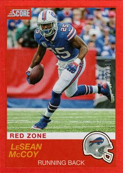2019 Score - Red Zone #123 LeSean McCoy Front
