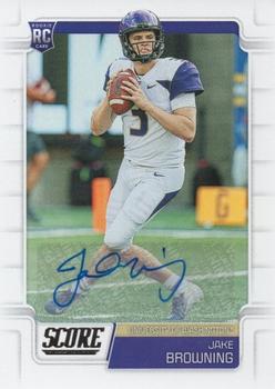 2019 Score - Rookies Signatures #416 Jake Browning Front