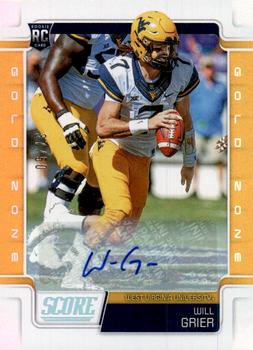 2019 Score - Rookies Signatures Gold Zone #333 Will Grier Front