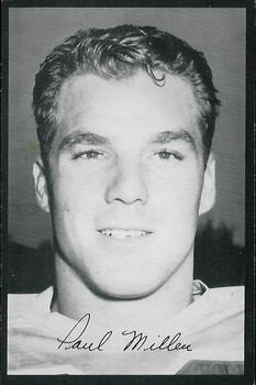 1954 Los Angeles Rams #NNO Paul Miller Front