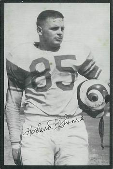 1954 Los Angeles Rams #NNO Harland Svare Front