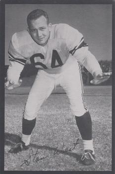 1954 Los Angeles Rams #NNO Stan West Front