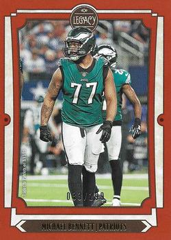 2019 Panini Legacy - Red #83 Michael Bennett Front