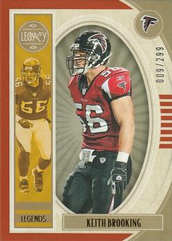 2019 Panini Legacy - Red #108 Keith Brooking Front