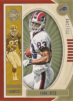 2019 Panini Legacy - Red #138 Andre Reed Front
