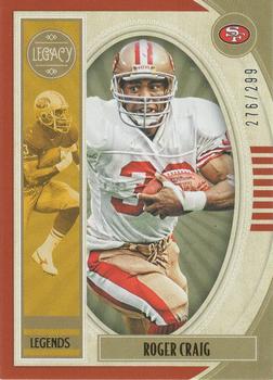 2019 Panini Legacy - Red #140 Roger Craig Front