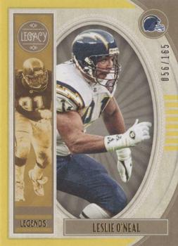 2019 Panini Legacy - Yellow #115 Leslie O'Neal Front