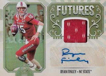 2019 Panini Legacy - Futures Patch Autographs #FP-RF Ryan Finley Front