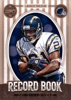 2019 Panini Legacy - Record Book #RB-LT LaDainian Tomlinson Front