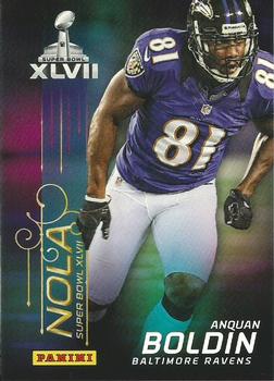 2013 Super Bowl XLVII NFL Experience #3 Anquan Boldin Front