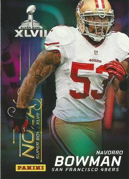 2013 Super Bowl XLVII NFL Experience #5 NaVorro Bowman Front