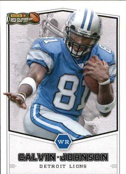 2011 Panini NFL Player of the Day #POD5 Calvin Johnson Front