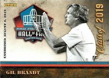 2019 Panini Pro Football Hall of Fame #3 Gil Brandt Front