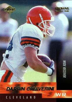 1999 Collector's Edge Cleveland Browns #CB2 Darrin Chiaverini Front
