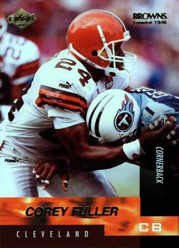 1999 Collector's Edge Cleveland Browns #CB6 Corey Fuller Front