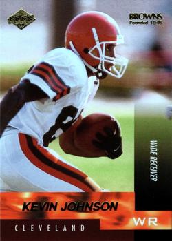 1999 Collector's Edge Cleveland Browns #CB7 Kevin Johnson Front