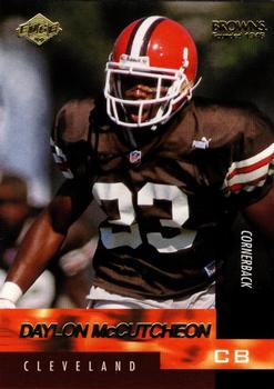 1999 Collector's Edge Cleveland Browns #CB10 Daylon McCutcheon Front