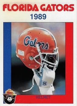 1989 Florida Gators Smokey #NNO Gator Helmet Front