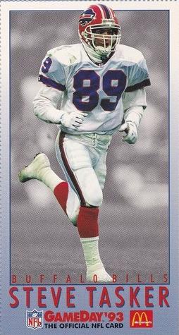1993 GameDay McDonald's Buffalo Bills #12 Steve Tasker Front