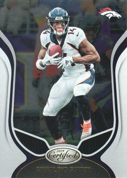 2019 Panini Certified #39 Courtland Sutton Front