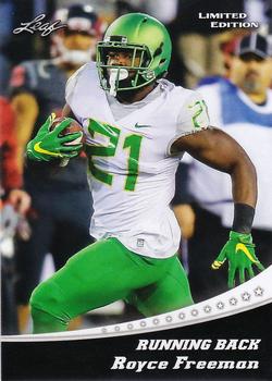 2018 Leaf Special Release Limited Edition #LE-11 Royce Freeman Front