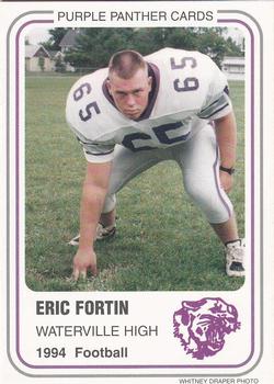 1994 Waterville Purple Panthers #NNO Eric Fortin Front