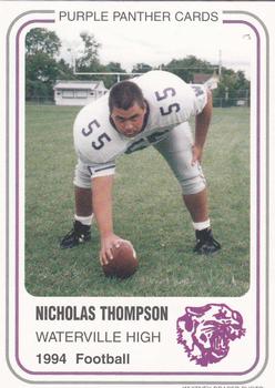 1994 Waterville Purple Panthers #NNO Nicholas Thompson Front